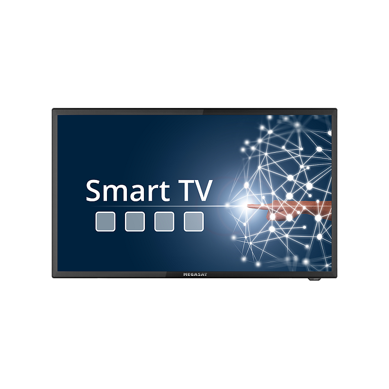 Megasat Royal Line IV 19 Smart 48,3 cm (19") HD Smart-TV WLAN Schwarz 250 cd/m²