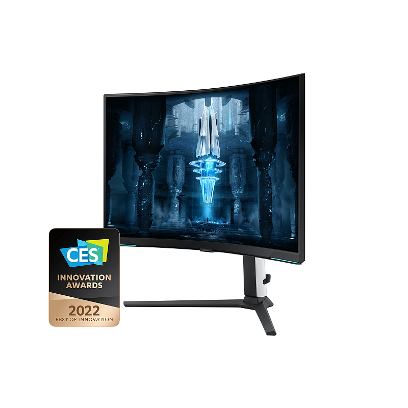 Samsung G85NB Computerbildschirm 81,3 cm (32") 3840 x 2160 Pixel 4K Ultra HD LED Weiß