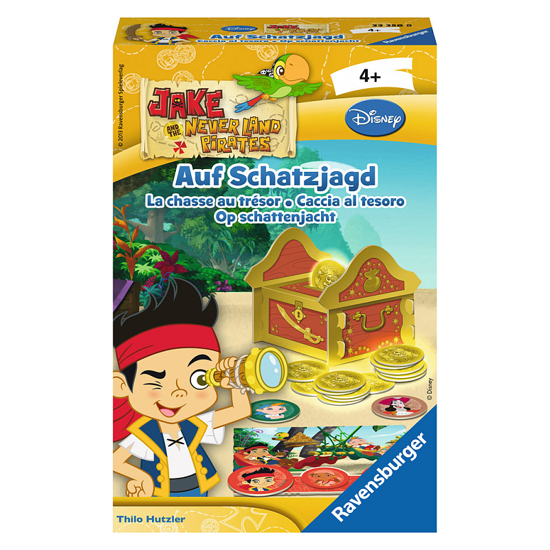 Ravensburger Disney Jake and the Neverland Pirates Auf Schatzjagd Brettspiel Reisen/Abenteuer