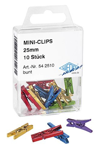 Wedo 54 2510 Dekorativer Clip