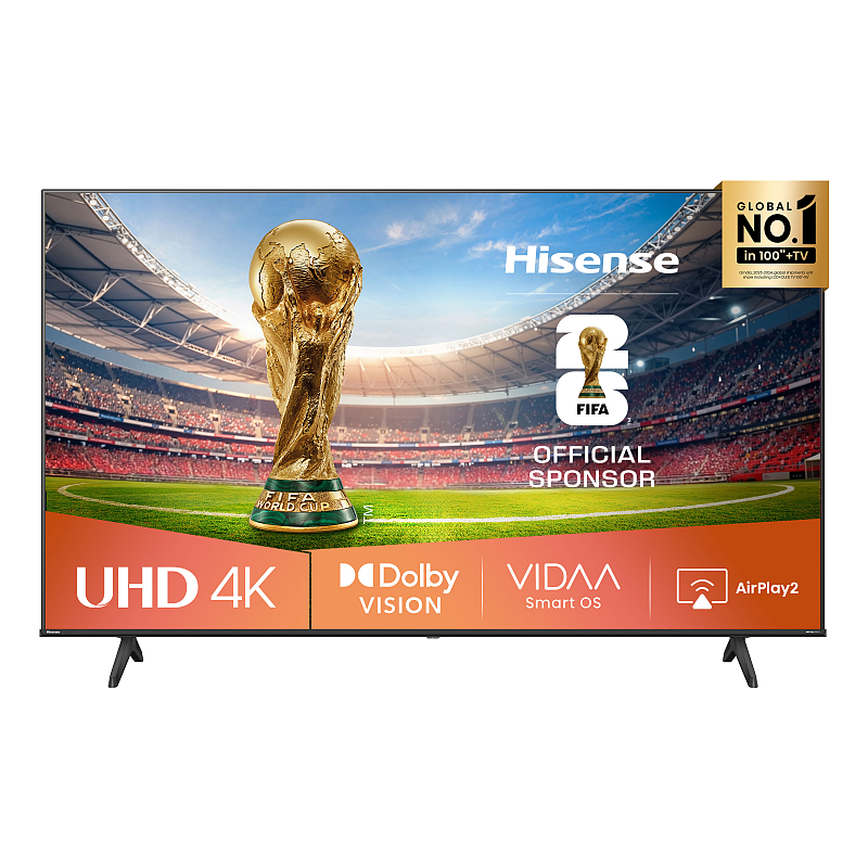 Hisense 65A6Q Fernseher 165,1 cm (65") 4K Ultra HD Smart-TV WLAN Schwarz 330 cd/m²