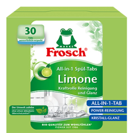 Frosch 4001499963339 Geschirrspüler-Reiniger Tablets Parfümiert 26 Stück(e)
