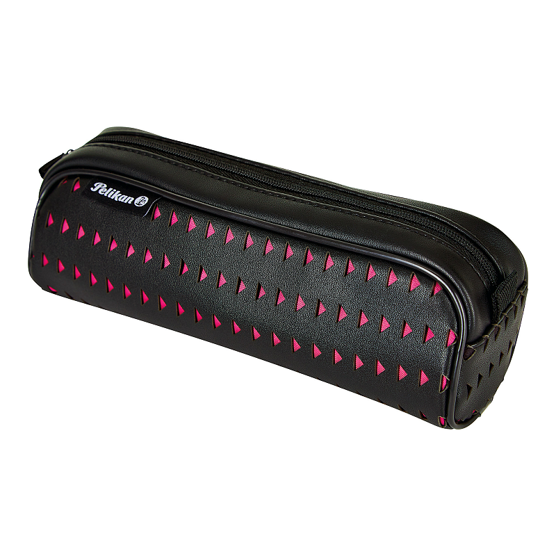 Pelikan Lasercut Weiches Federmäppchen Polyurethan (PU) Schwarz, Pink