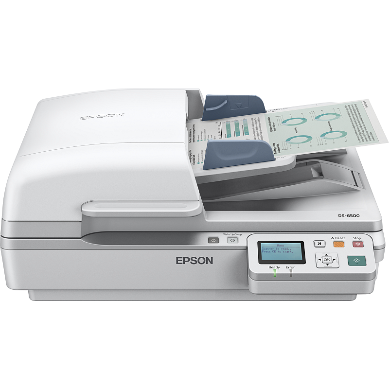 Epson WorkForce DS-7500N Flachbett- & ADF-Scanner 1200 x 1200 DPI A4 Weiß