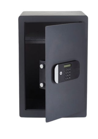 Yale YSEM/520/EG1 Safe Frei stehend sicher 49,8 l Stahl Schwarz