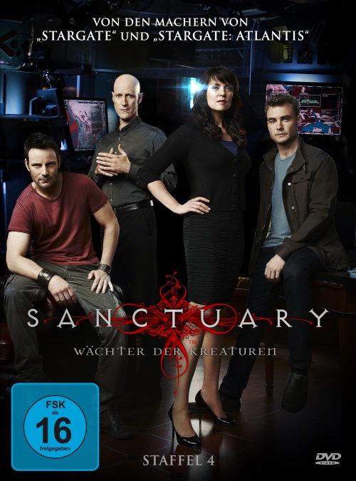 PLAION Sanctuary - Wächter der Kreaturen, Staffel 4 (4 DVDs) DVD