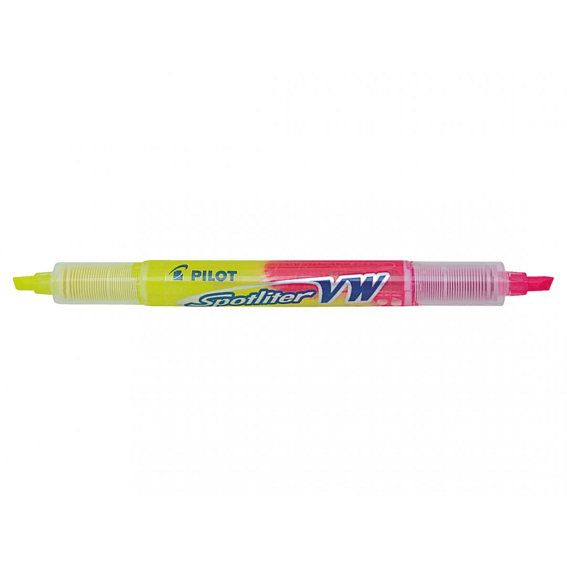 Pilot Spotliter VW Filzstift Medium Pink, Gelb 1 Stück(e)