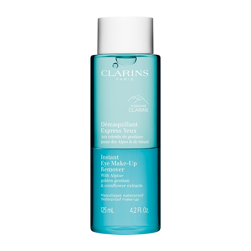 Clarins Instant Eye Make-Up Remover 125 ml Zwei-Phasen-Formelentferner