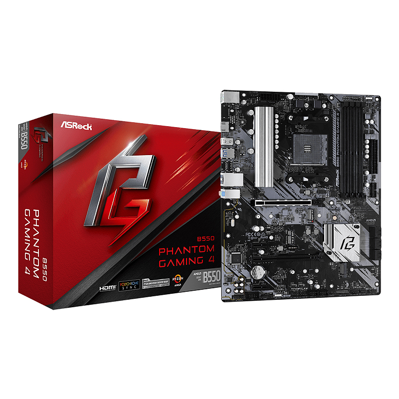 Asrock B550 Phantom Gaming 4 AMD B550 Sockel AM4 ATX