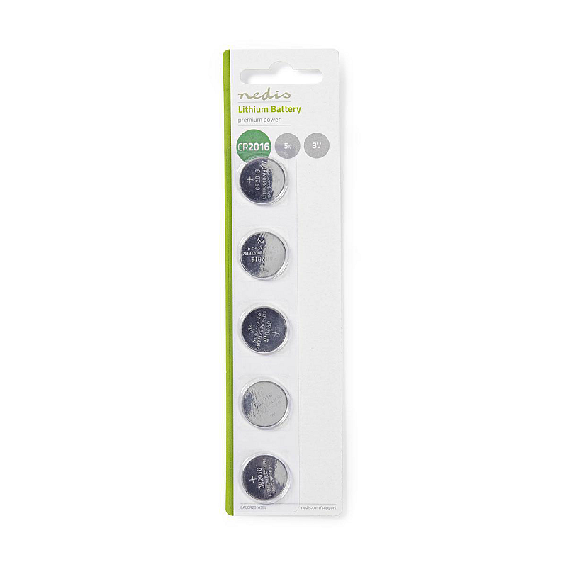 Nedis BALCR20165BL Haushaltsbatterie Einwegbatterie CR2016 Lithium