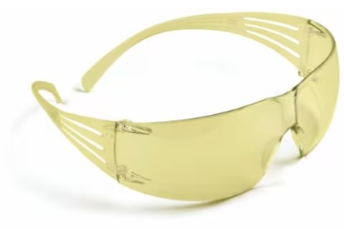 3M SecureFit Protective Eyewear Schutzbrille Kunststoff Bernstein