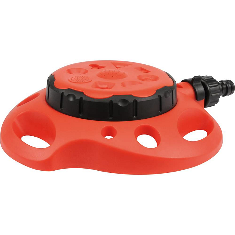 Yato YT-8991 Wassersprinkler Kreisförmige Wassersprinkler Acrylnitril-Butadien-Styrol (ABS) Schwarz, Orange
