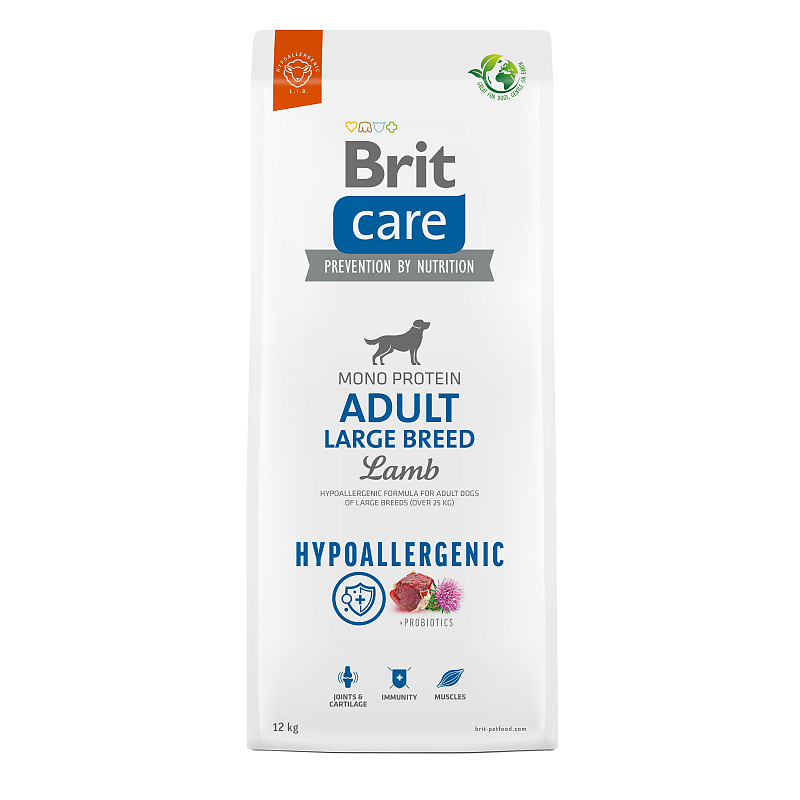 Brit 8595602559077 Hunde-Trockenfutter 12 kg Adult Lamm, Reis
