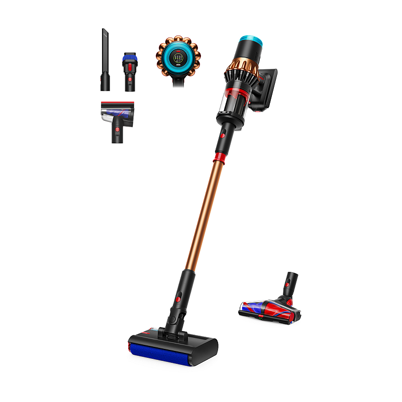 Dyson V16 Piston Animal Submarine 3-in-1 Stabstaubsauger Akku Trocken&Nass HEPA Beutellos 1,3 l 900 W Schwarz, Kupfer