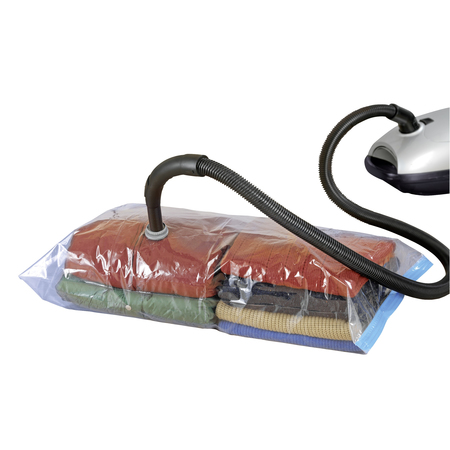 WENKO 3792720100 Aufbewahrungsbeutel für Kleidung Transparent