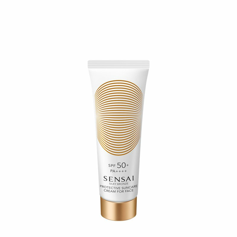 Sensai SILKY BRONZE Protective Suncare Cream For Face Sonnenschutzcreme Gesicht 50