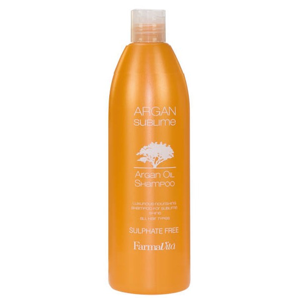 FarmaVita Argan Sublime Oil Shampoo 1000 ml Professionell Frauen