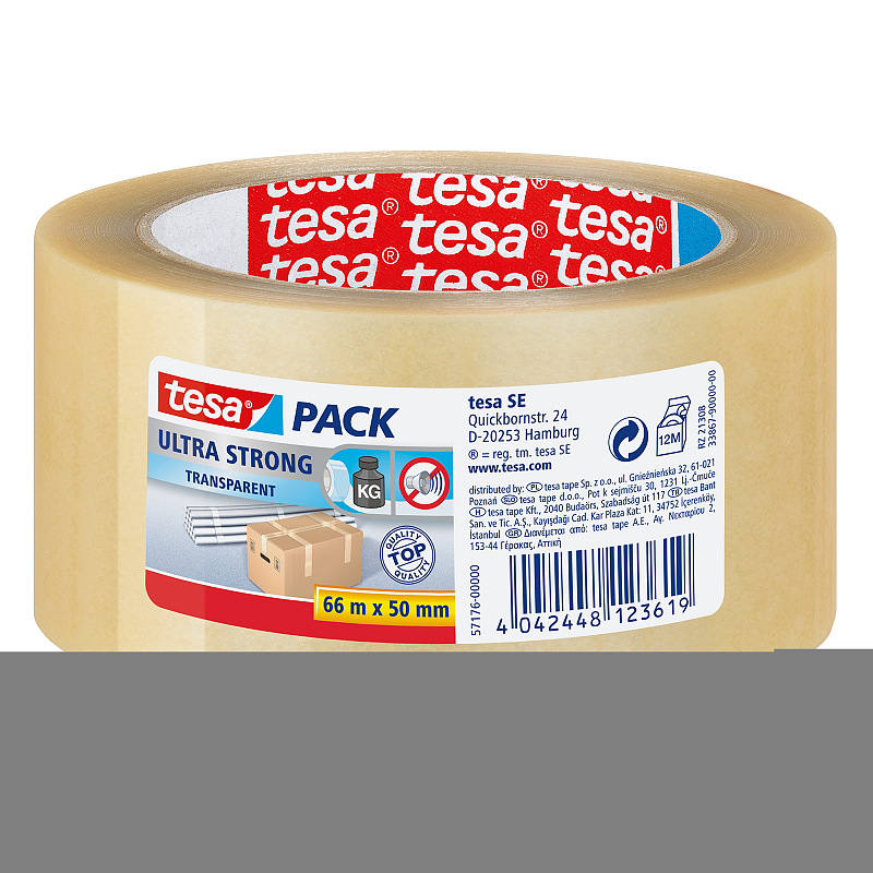 TESA 57176-00000 66 m PVC Transparent