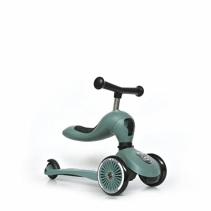 Scoot & Ride Highwaykick 1 Kinder Dreiradroller Grün