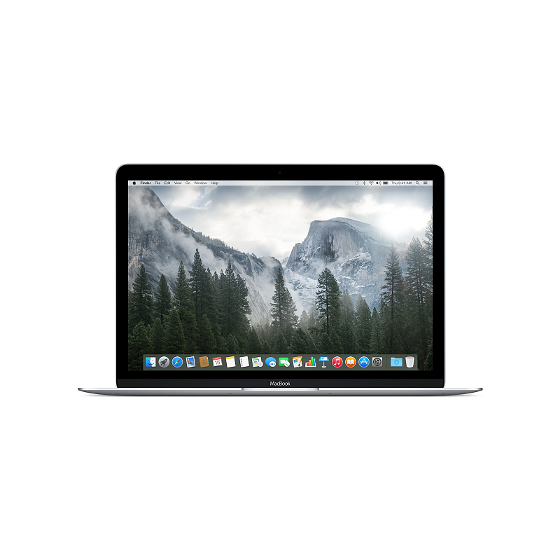 Apple MacBook 12" Retina Intel® Core™ M M-5Y31 Laptop 30,5 cm (12") 2K Ultra HD 8 GB LPDDR3-SDRAM 256 GB Flash Mac OS X 10.10 Yosemite Silber