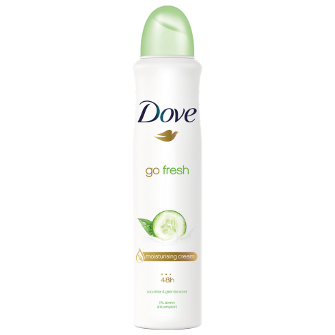 Dove Go Fresh Cucumber & Green Tea Frauen Spray-Deodorant 250 ml 1 Stück(e)