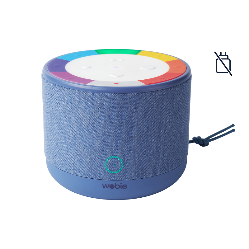 Wobie box blue 2.1 Tragbares Lautsprechersystem Blau
