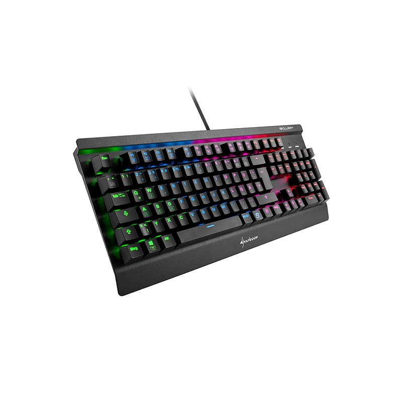 Sharkoon SKILLER MECH SGK3 Tastatur Gaming USB Deutsch Schwarz