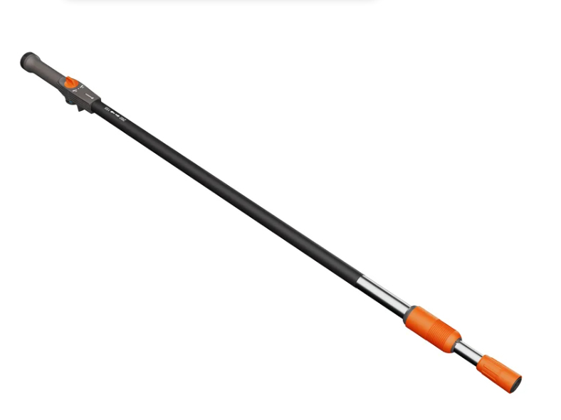 Gardena 18804-20 Schlauchhalter Aluminium Aluminium, Schwarz, Orange