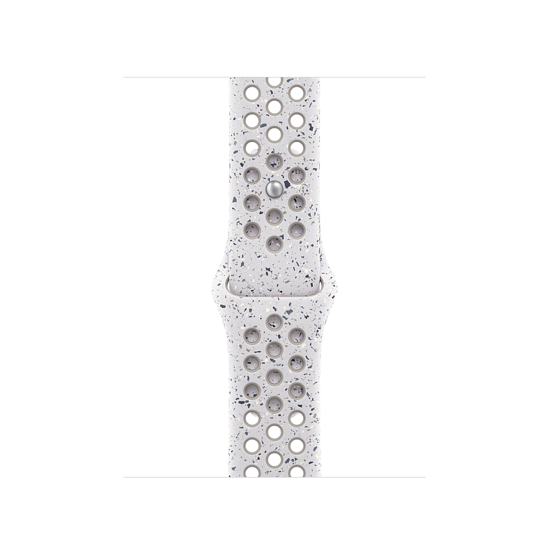 Apple MGA34ZM/A Intelligentes tragbares Accessoire Band Grau Aluminium, Fluor-Elastomer