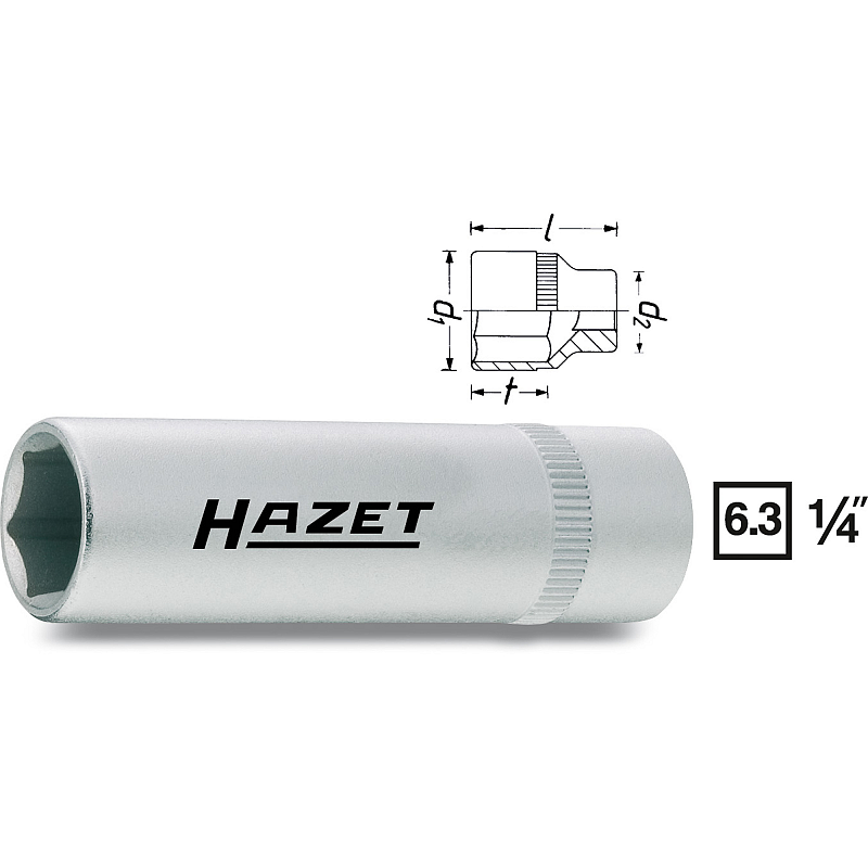 HAZET 850LG-4 Steckschlüsselaufsatz 1 Stück(e)