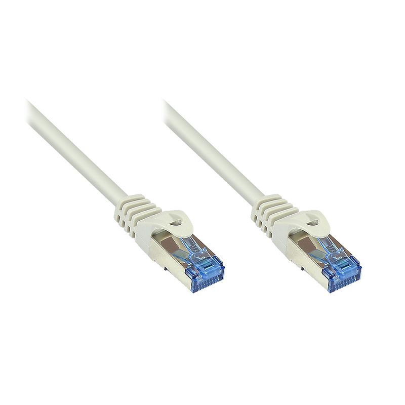 Kabelmeister SO-35778 Netzwerkkabel Grau 0,25 m Cat6a S/FTP (S-STP)