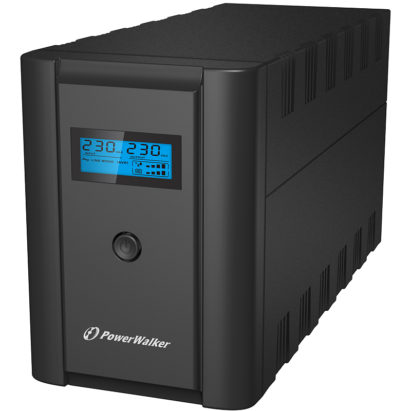 PowerWalker VI 1200 SHL Schuko Unterbrechungsfreie Stromversorgung (USV) Line-Interaktiv 1,2 kVA 600 W 4 AC-Ausgänge