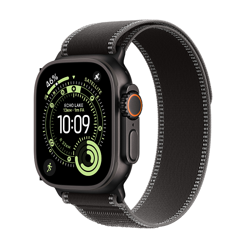 Apple Watch Ultra 3 OLED 49 mm Digital 422 x 514 Pixel Touchscreen 5G Schwarz WLAN GPS