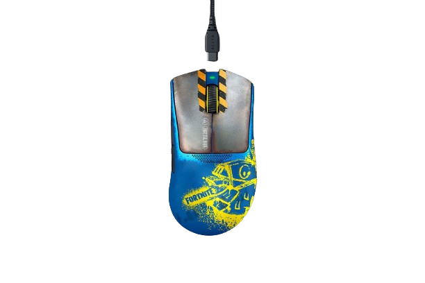 Razer DeathAdder V3 Pro - Fortnite Edition Maus Gaming rechts RF Wireless + USB Type-C Optisch 30000 DPI