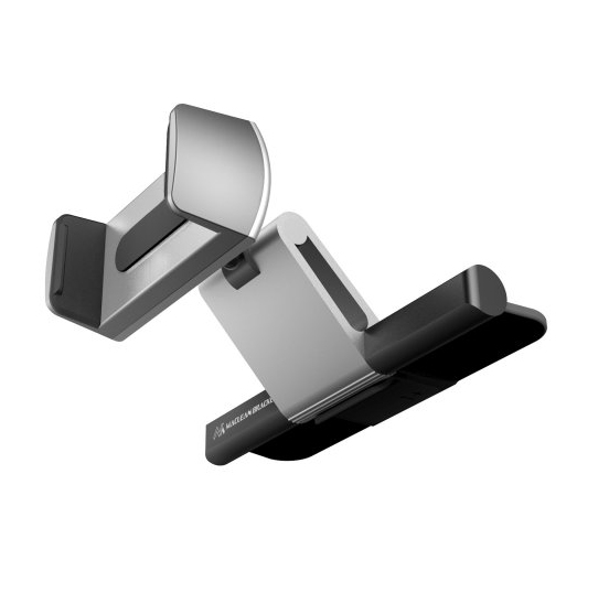 Maclean MC-782 Halterung Passive Halterung Handy/Smartphone Schwarz, Silber