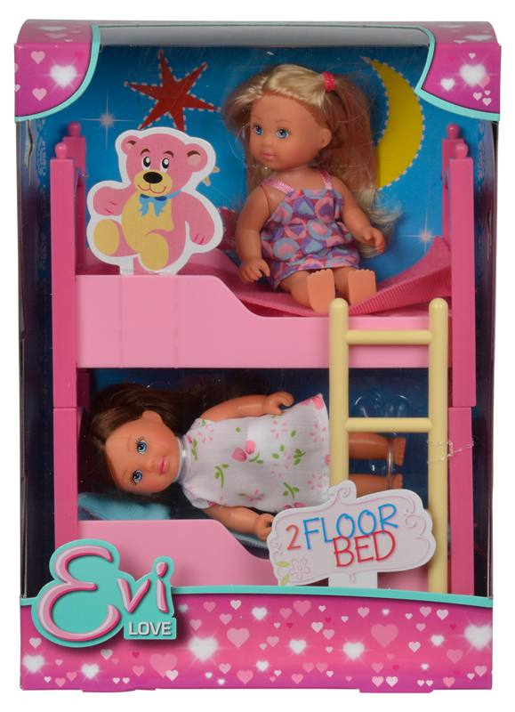 Simba Toys Evi LOVE Puppenbett/Kinderbett