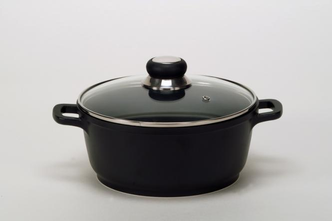 Karl Krüger 22024D Kochtopf 3,5 l Rund Schwarz