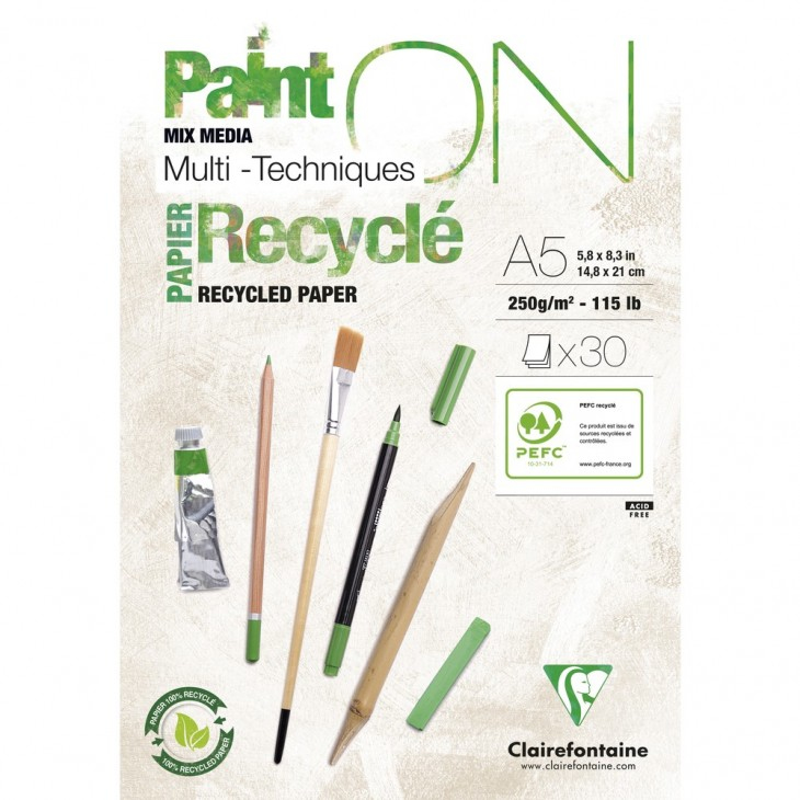 Clairefontaine 975740C Kunstdruckpapier 30 Blätter