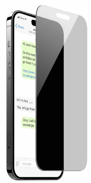 SBS PUSDGPRIPHONE1661 Display-/Rückseitenschutz für Smartphones Datenschutz-Bildschirmschutz Apple 1 Stück(e)