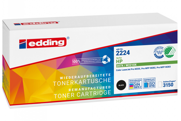 Edding EDD-2224 Tonerkartusche 1 Stück(e) Kompatibel Schwarz