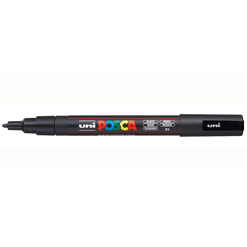 POSCA PC-3M Schwarz