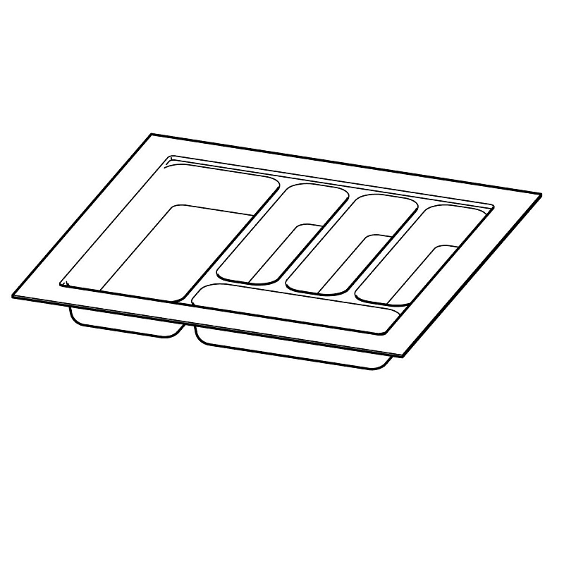 Hettich 9135131 Schubladenrolle & -schiene 450 mm