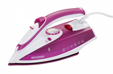 Severin BA3243 Trocken- & Dampfbügeleisen 2400 W Rot, Weiß