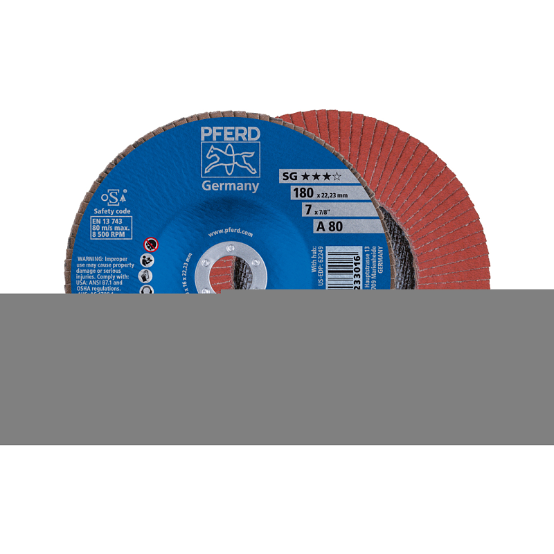 PFERD PFC 180 A-COOL 80 SG INOX+ALU Rotierendes Schleifwerkzeug Zubehör Metall