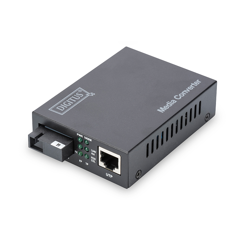 Digitus Bidirektionaler Gigabit Medienkonverter, RJ45 / SC