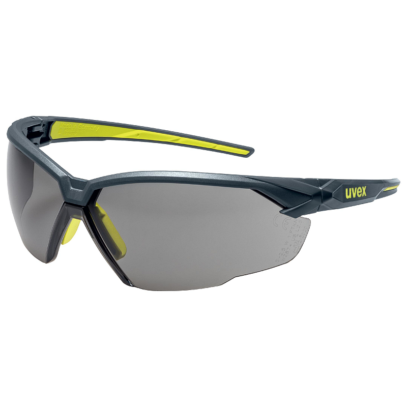 Uvex suXXeed Schutzbrille Grau, Gelb