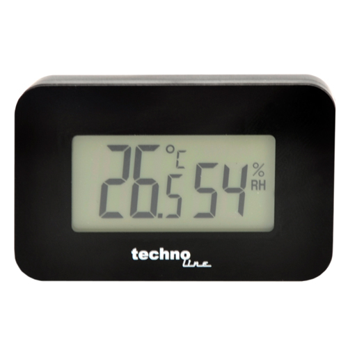 Technoline WS 7009 Digitale Wetterstation Schwarz Digital Akku