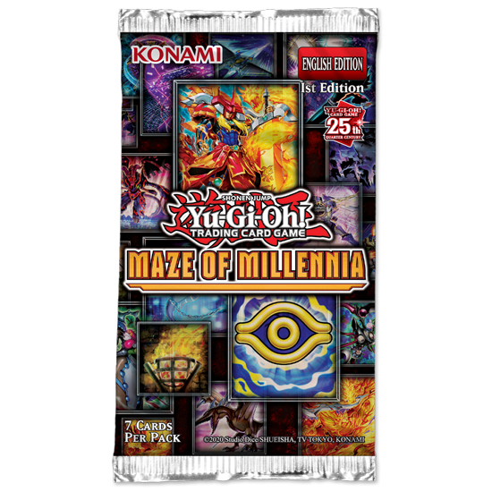 Konami Maze of Millennia Spiel-Karten