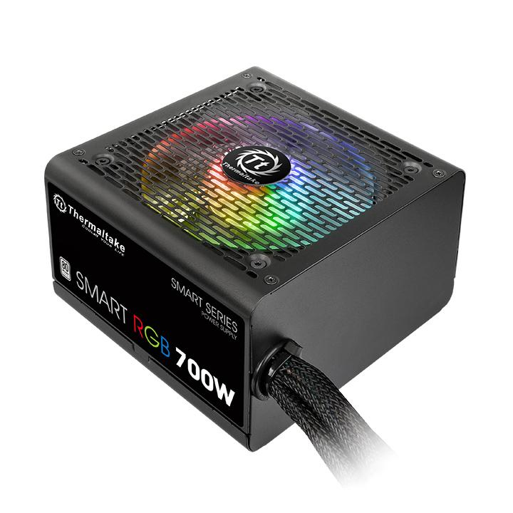 Thermaltake Smart RGB Netzteil 700 W 20+4 pin ATX ATX Schwarz