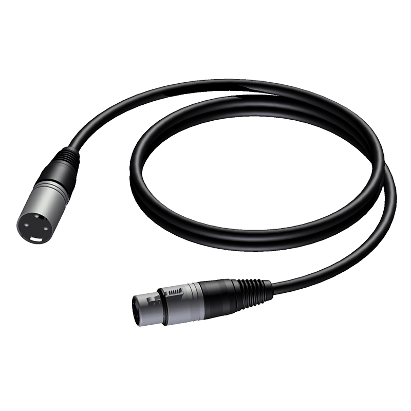 PROCAB CAB901 Audio-Kabel 1,5 m XLR Schwarz